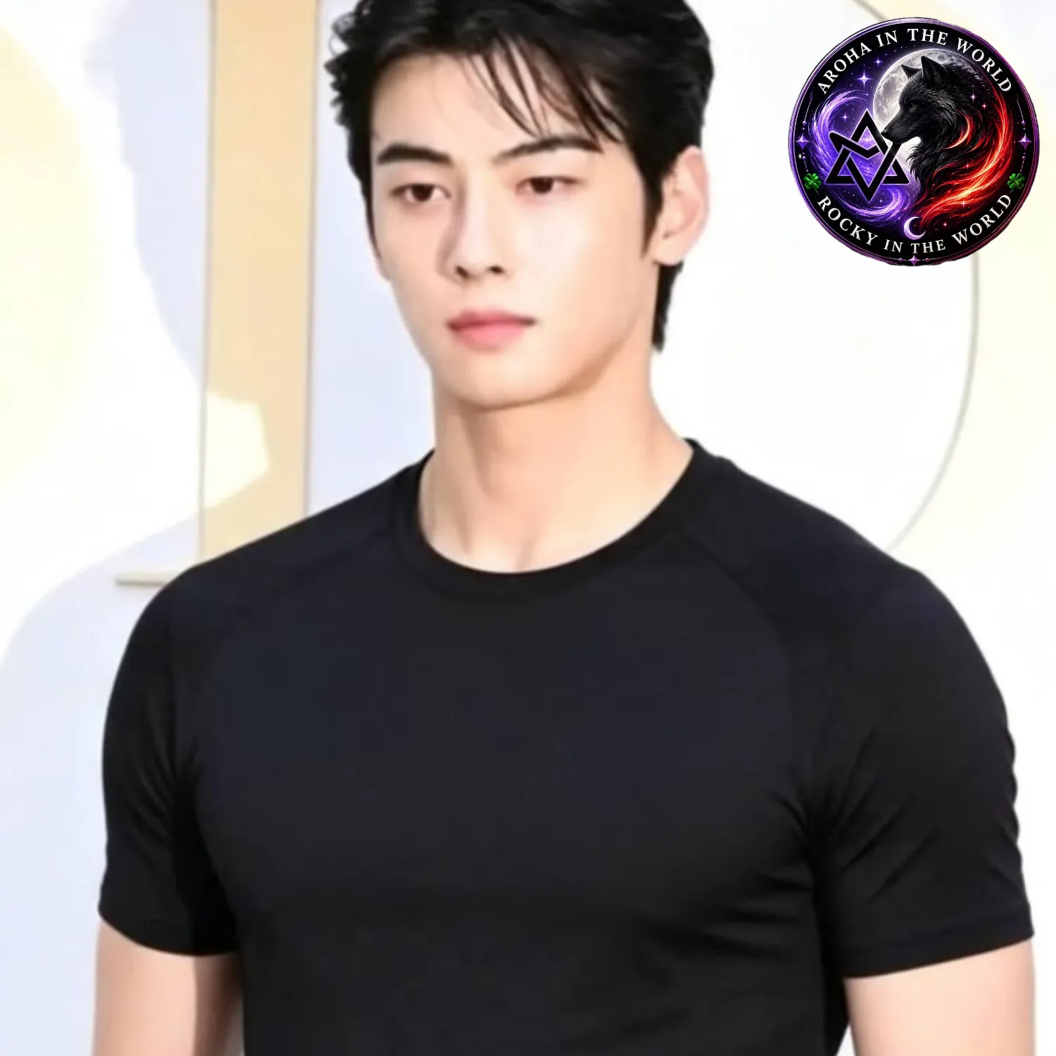 Behind-the-scenes cut of Cha Eunwoo