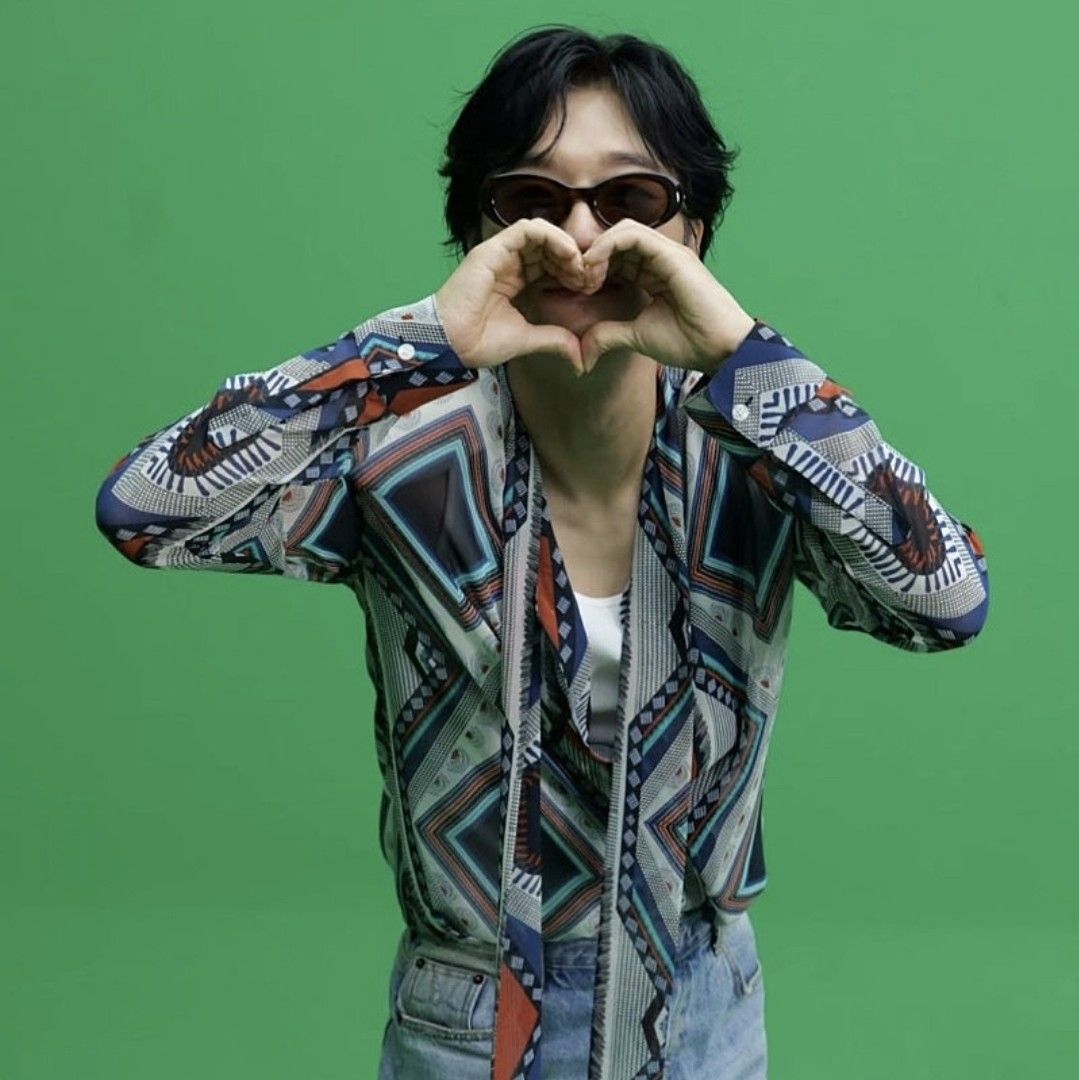 Behind-the-scenes cut of Bak Changgeun