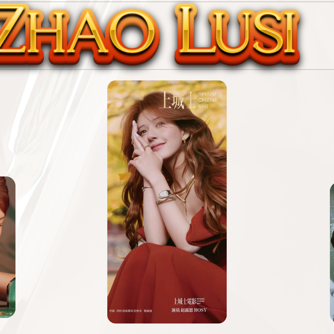 Behind-the-scenes cut of Zhao Lusi