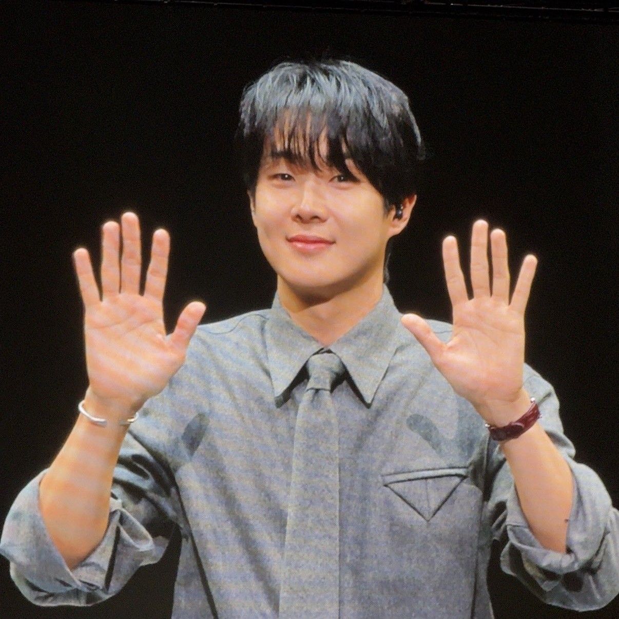 A moment captured by a fan of Choi Wooshik