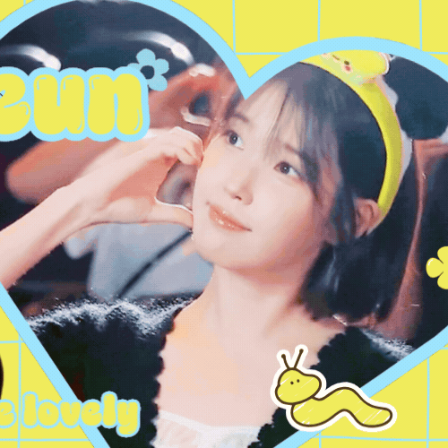 Behind-the-scenes cut of IU