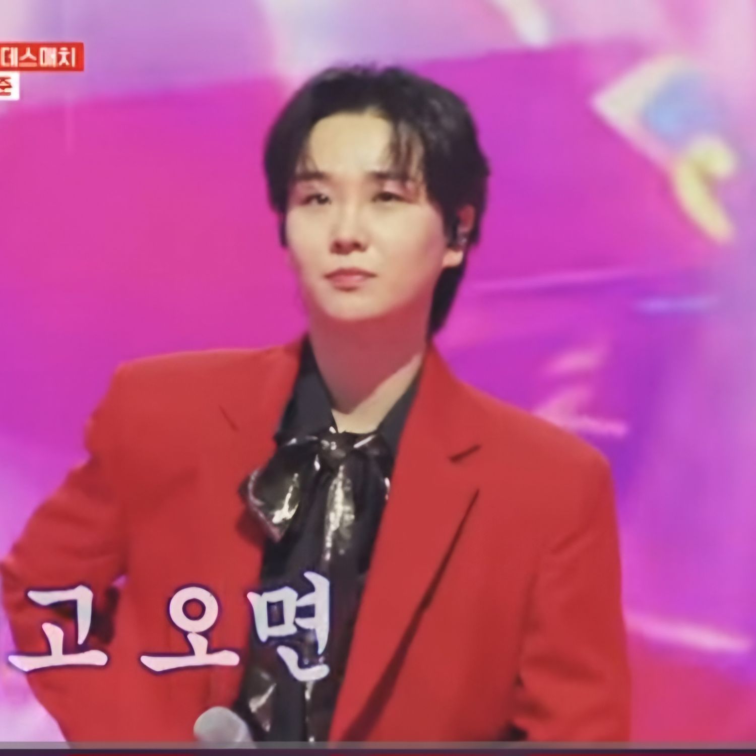 Behind-the-scenes cut of Song Minjun