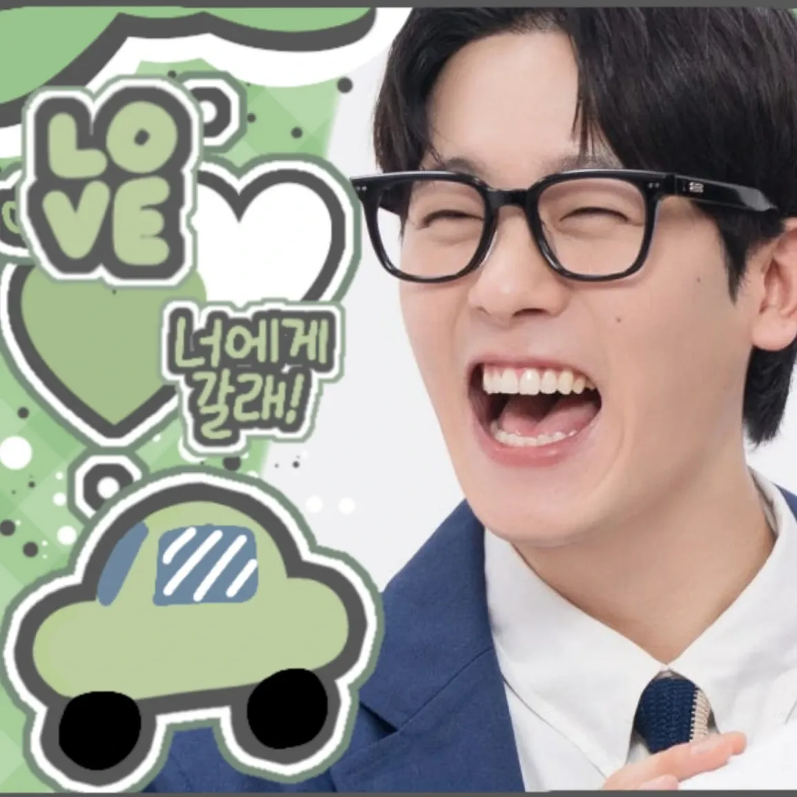 Behind-the-scenes cut of Lee Jungha