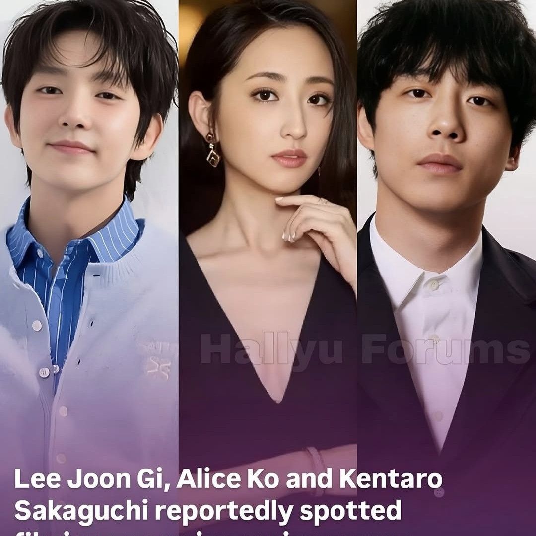 Behind-the-scenes cut of Lee Joongi