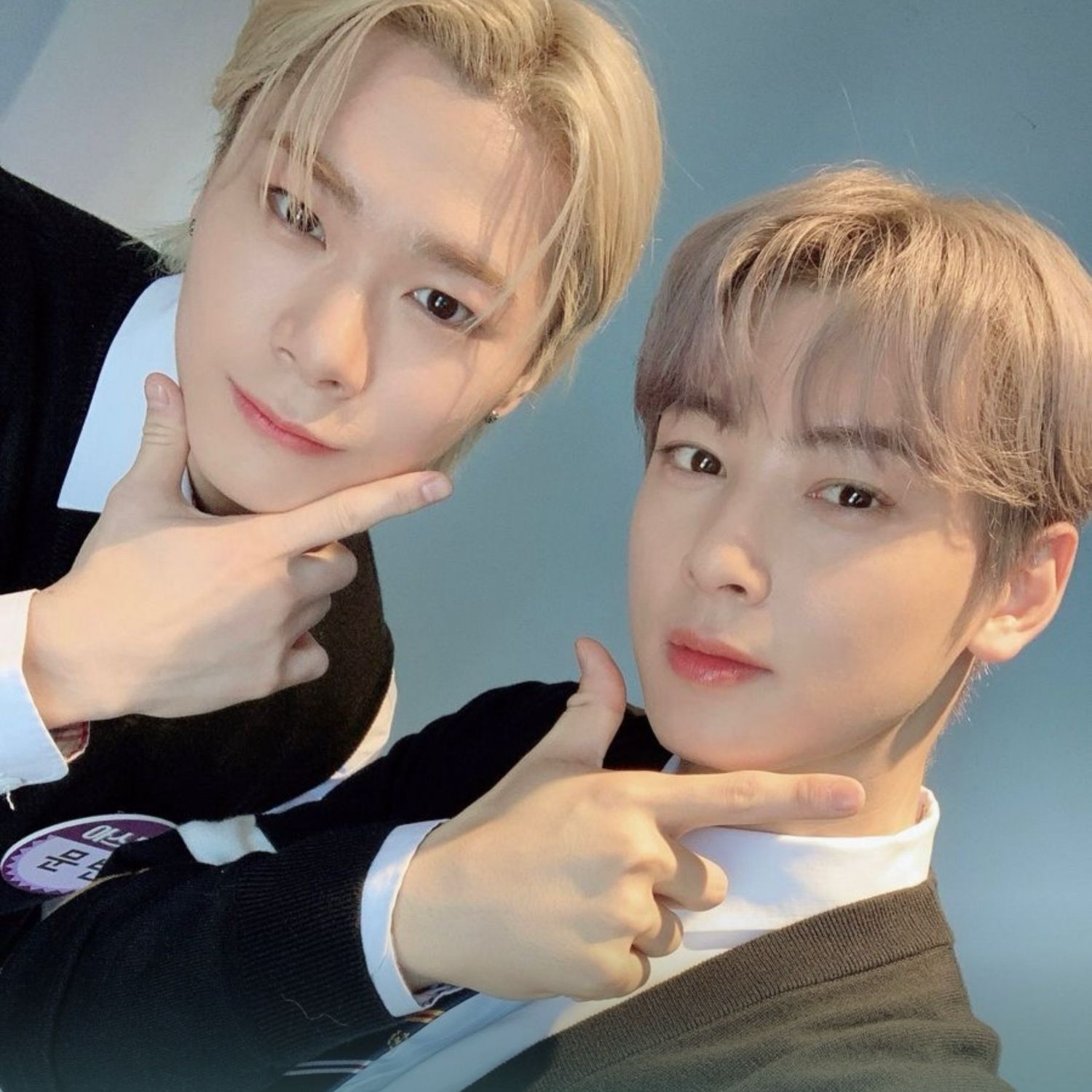 Behind-the-scenes cut of Cha Eunwoo