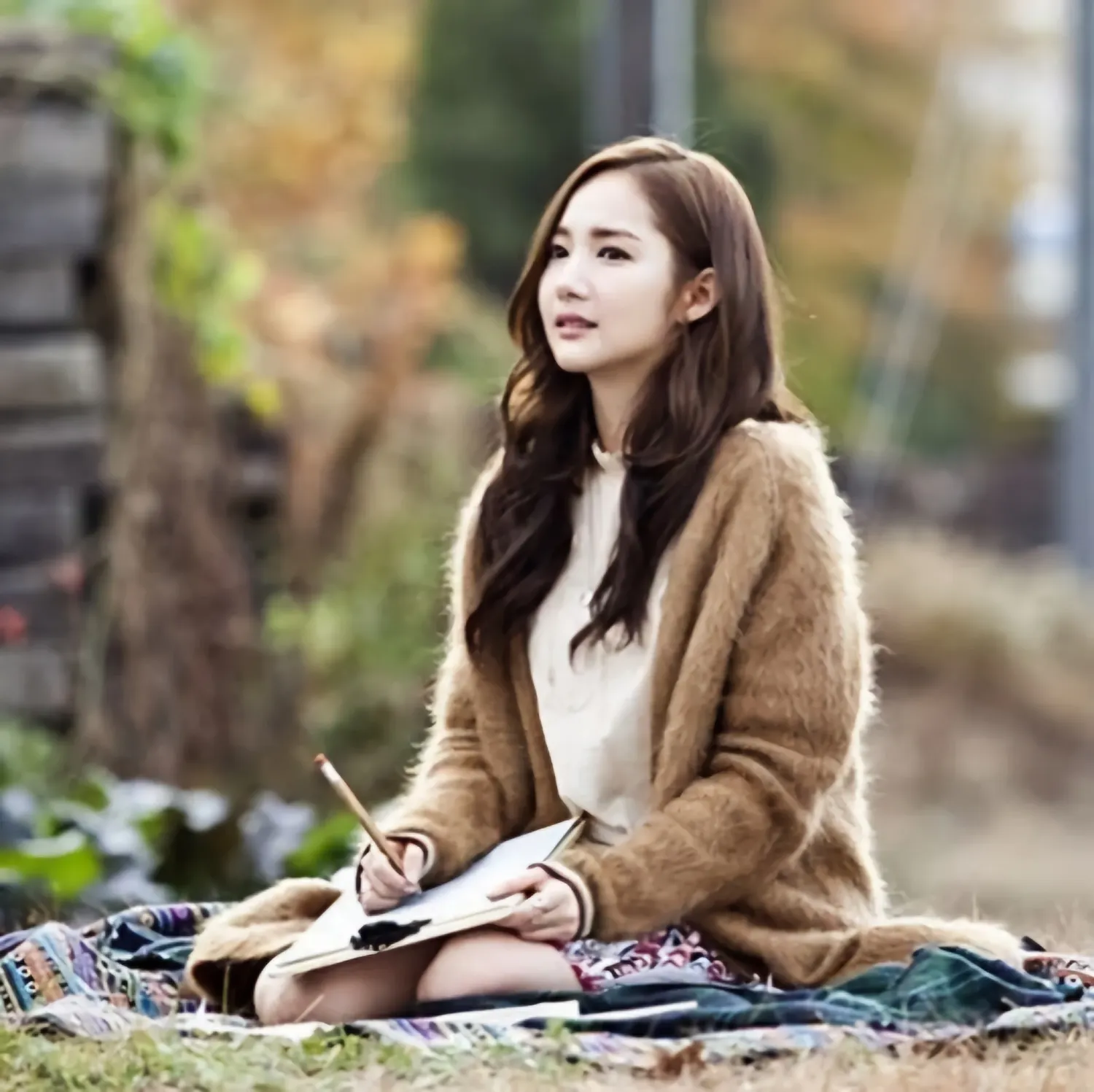 A moment captured by a fan of Park Minyoung