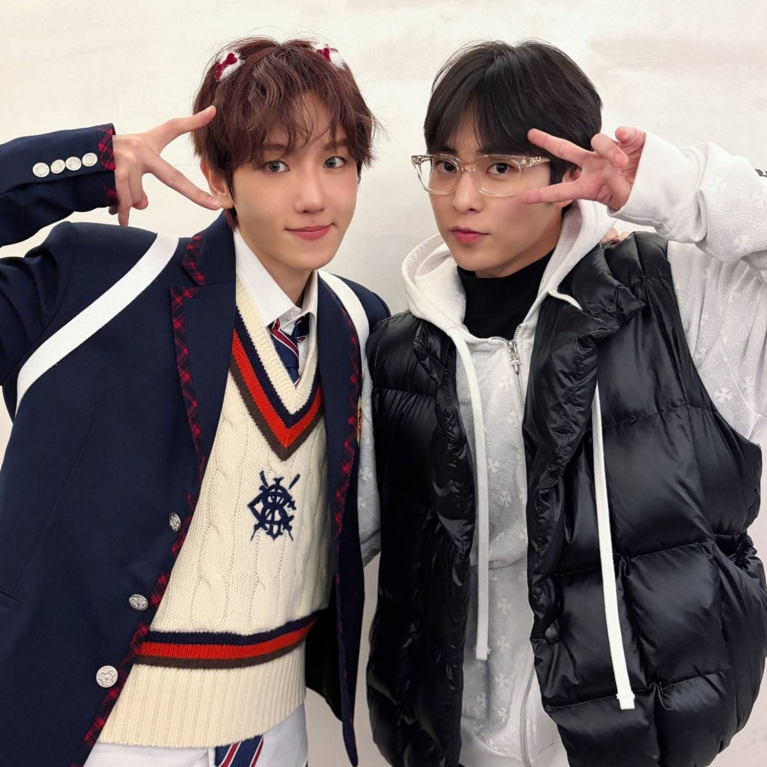 Behind-the-scenes cut of Baekhyun