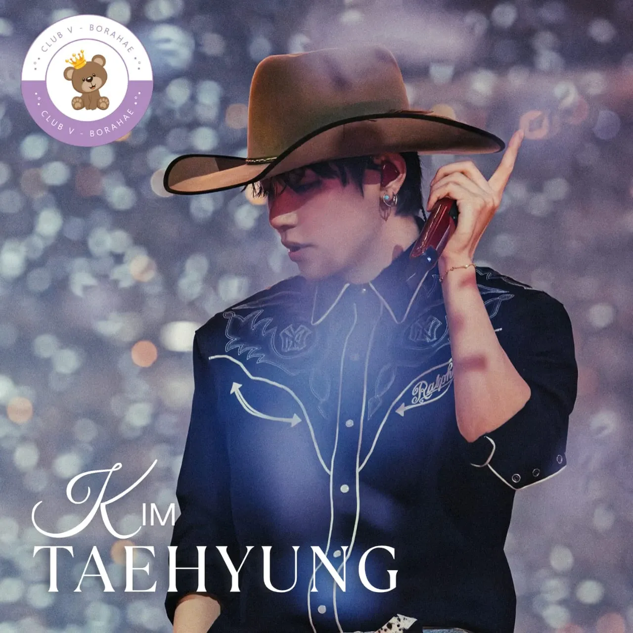 Recent activity shot of Kim Taehyung (V)
