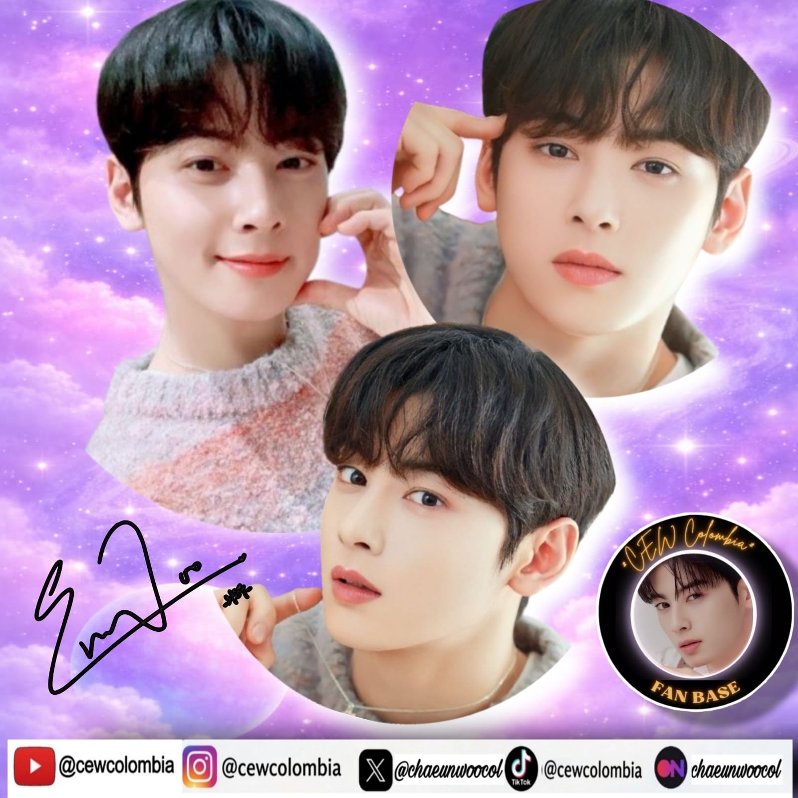 A moment captured by a fan of Cha Eunwoo