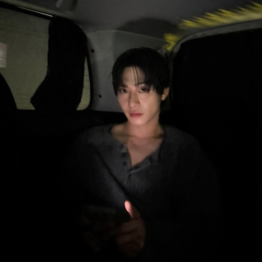 Recent activity shot of Ahn Hyoseop