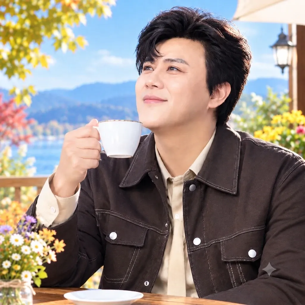 Behind-the-scenes cut of Jin Haesung