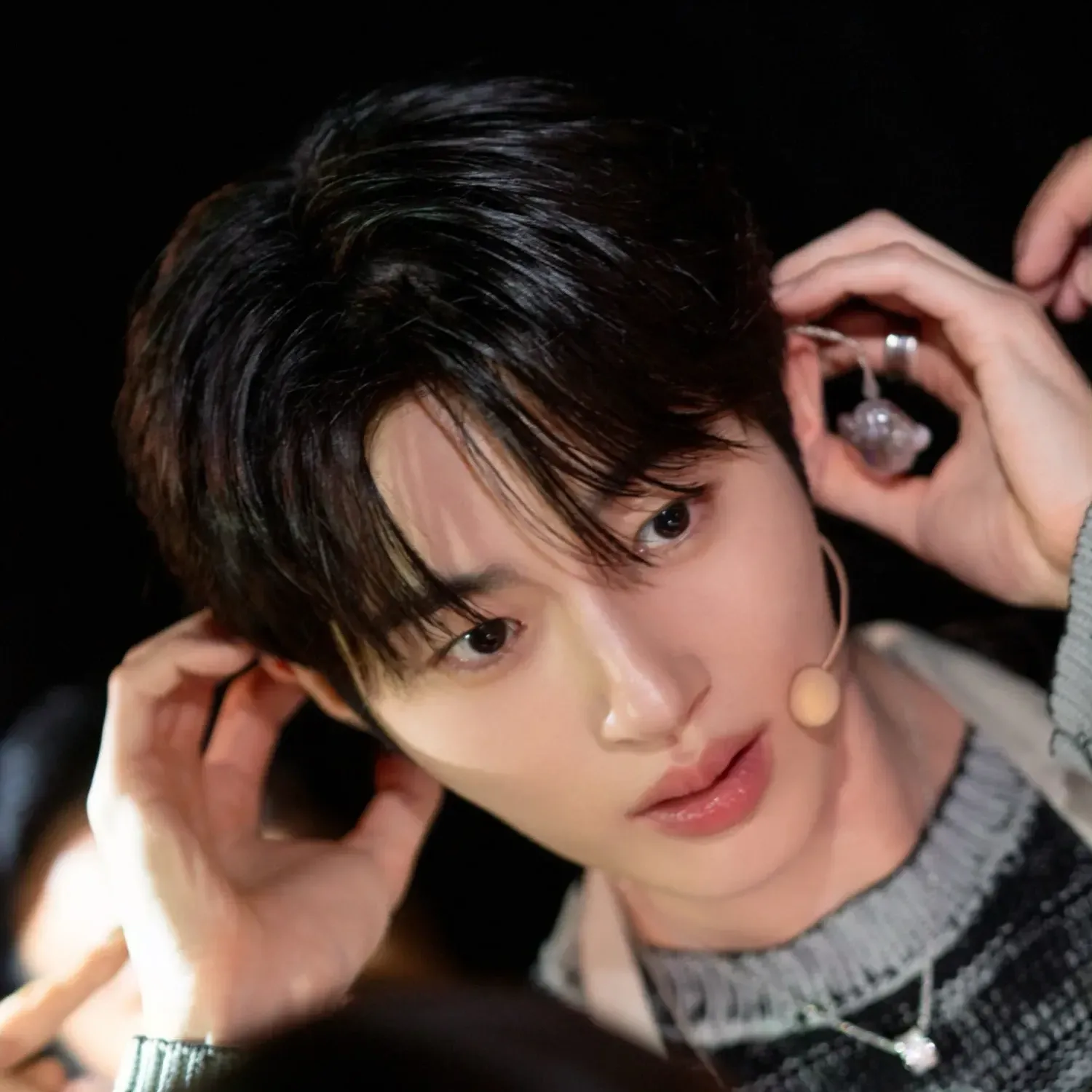 A moment captured by a fan of Byeon Wooseok