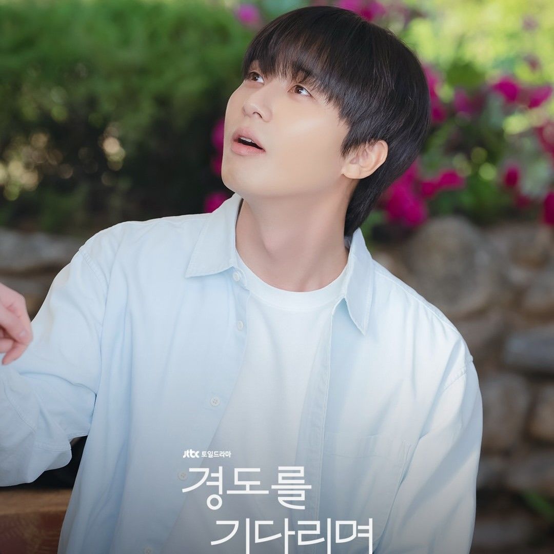 Behind-the-scenes cut of Park Seojoon