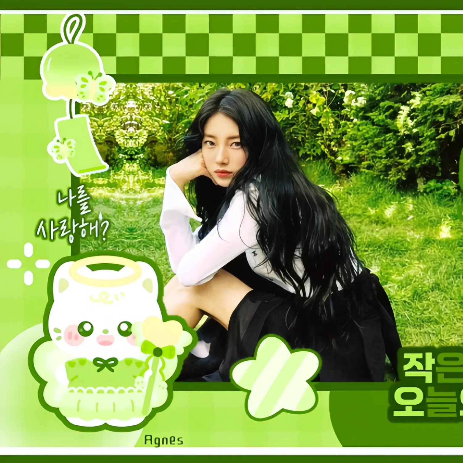 Behind-the-scenes cut of Bae Suzy