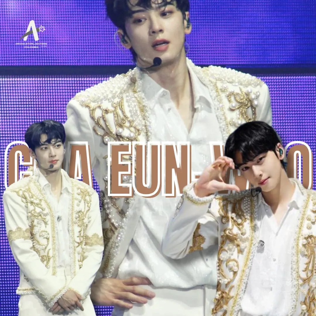 Behind-the-scenes cut of Cha Eunwoo