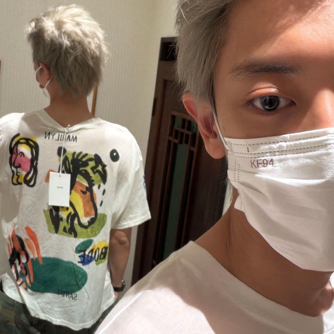 Behind-the-scenes cut of Chanyeol