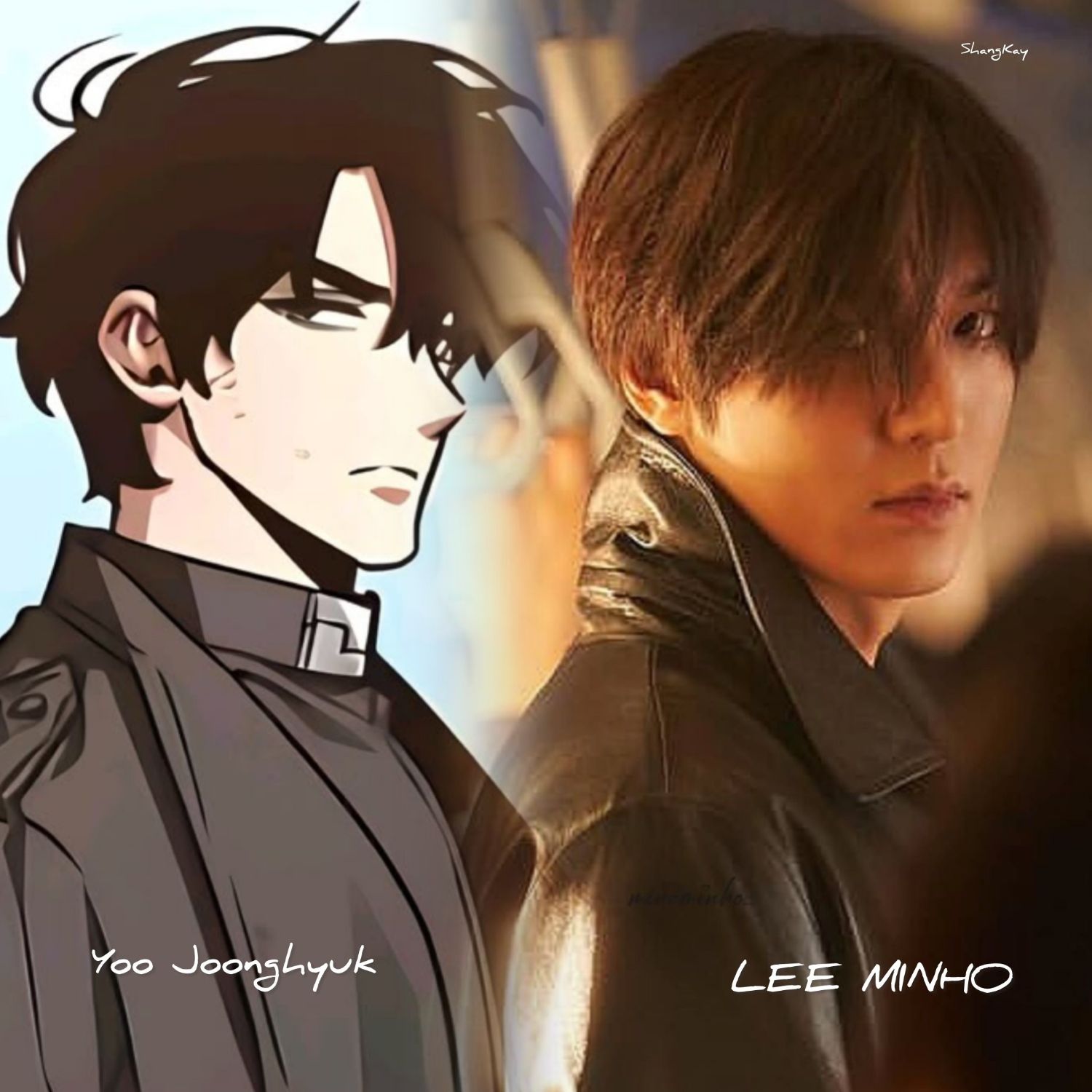 Behind-the-scenes cut of Lee Minho