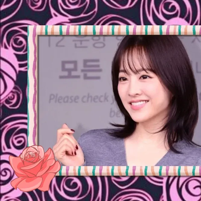 Behind-the-scenes cut of Park Boyoung