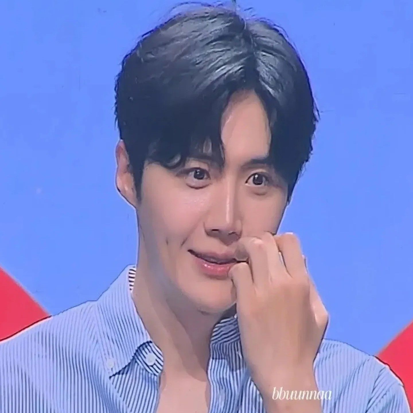 A moment captured by a fan of Kim Seonho