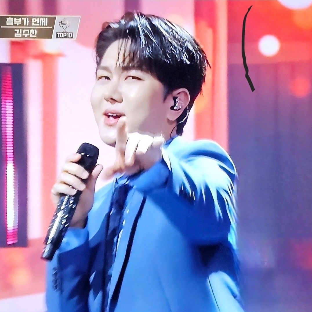 粉絲拍下的金秀瓚瞬間