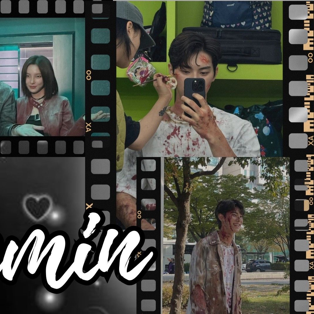 Behind-the-scenes cut of Lee Chaemin