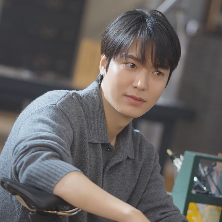 粉丝拍下的李敏镐瞬间