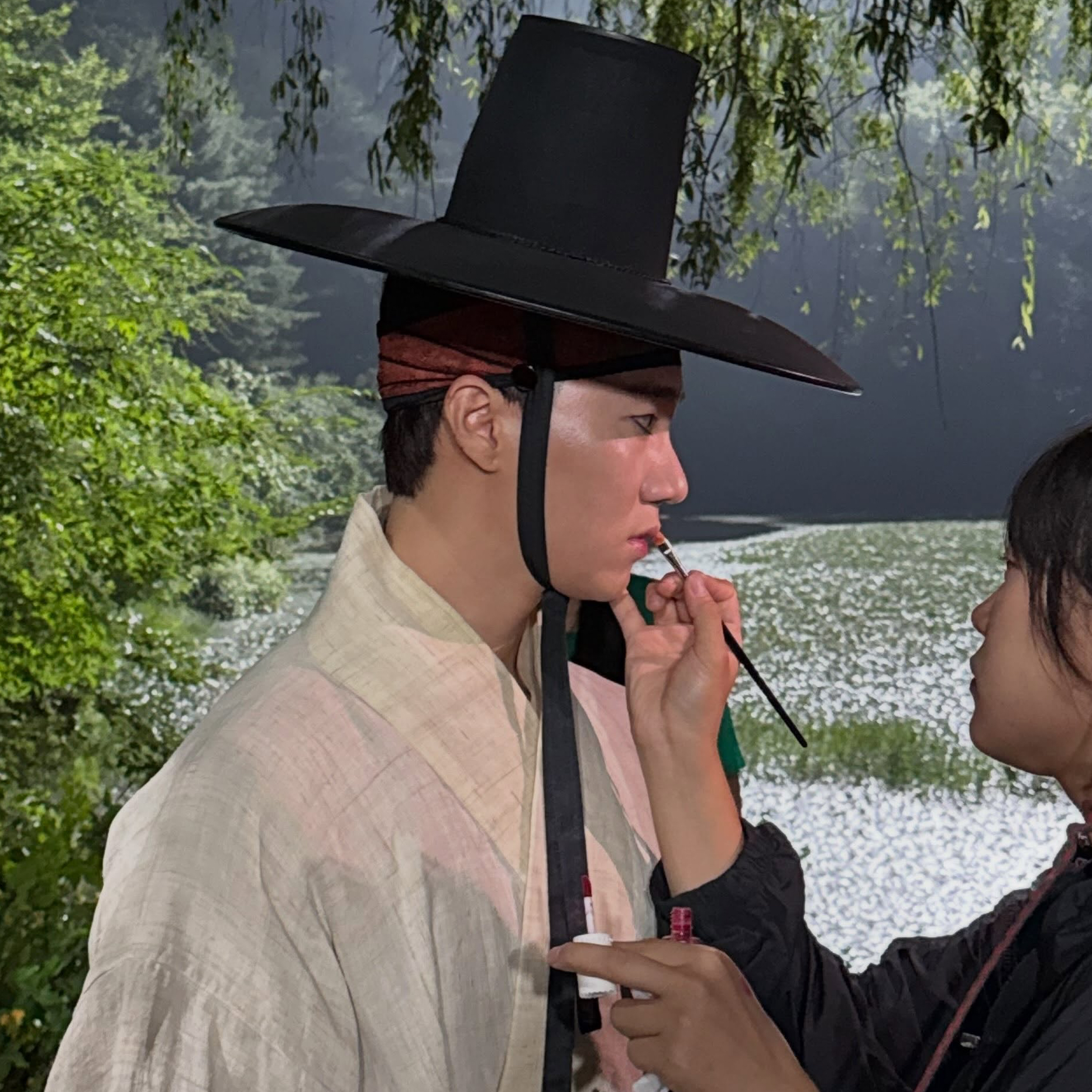 A moment captured by a fan of Lee Hongnae