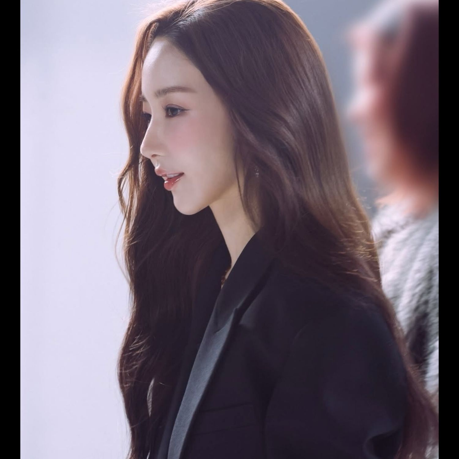 粉絲拍下的朴敏英瞬間