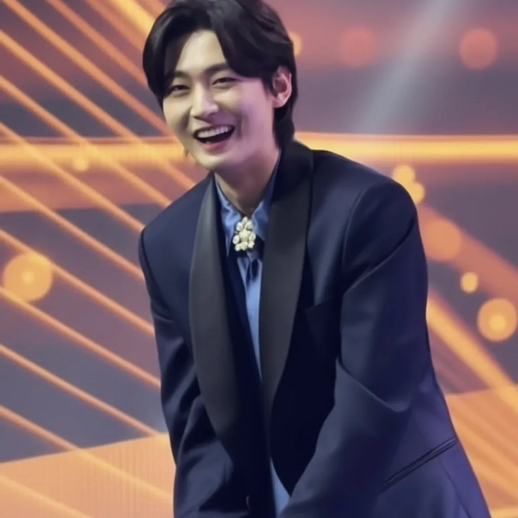 A moment captured by a fan of Kim Yongbin