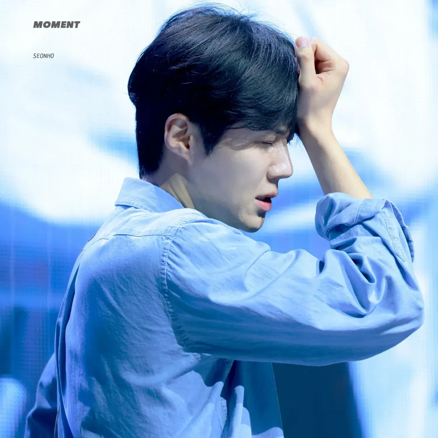 Behind-the-scenes cut of Kim Seonho