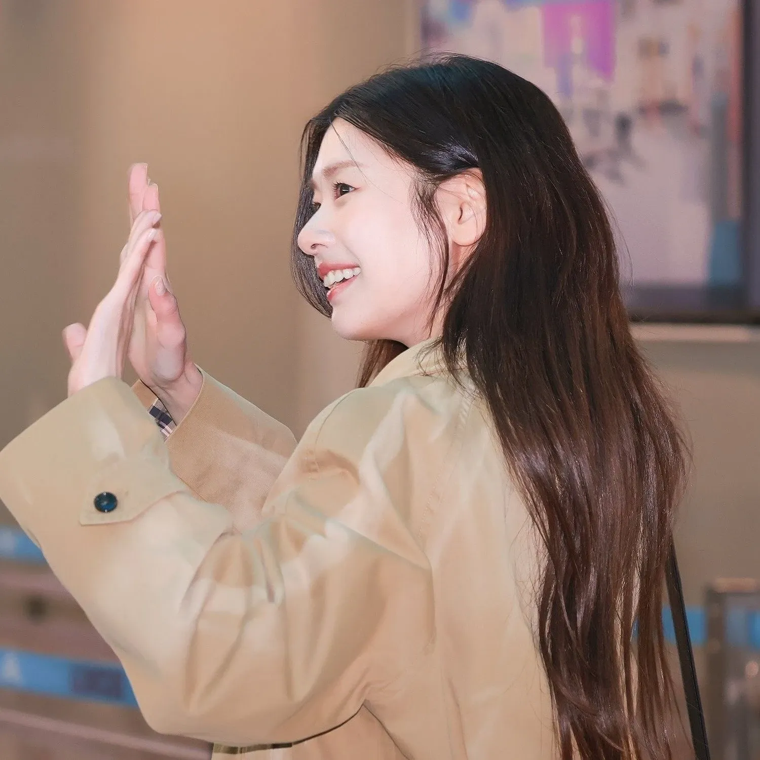 A moment captured by a fan of Jung Somin