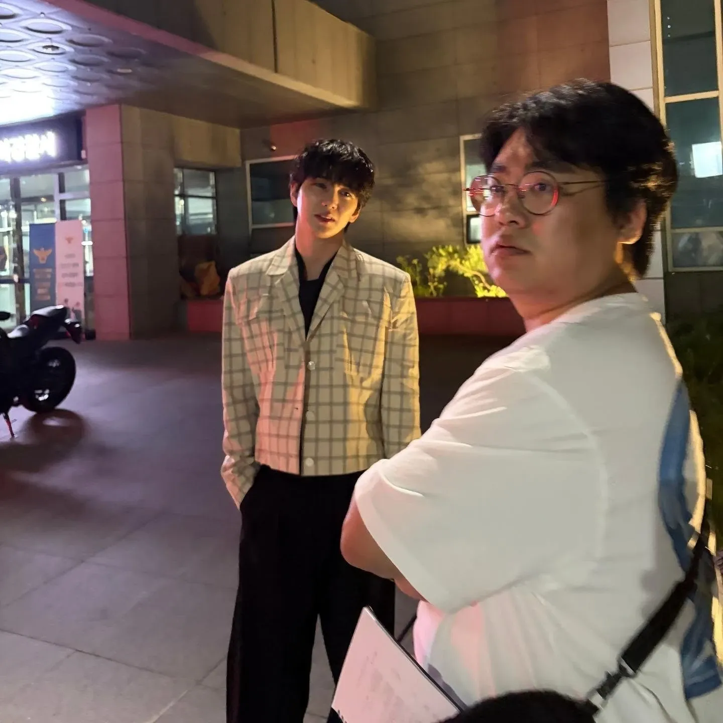 Recent activity shot of Yoo Seungho