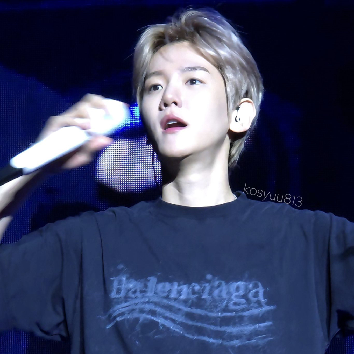 Recent activity shot of Baekhyun