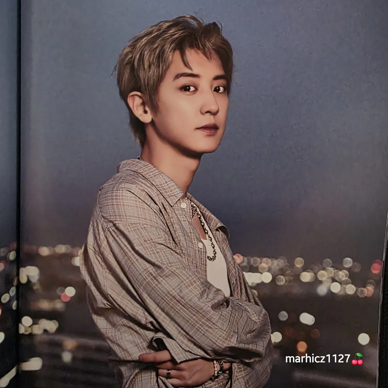 Behind-the-scenes cut of Chanyeol