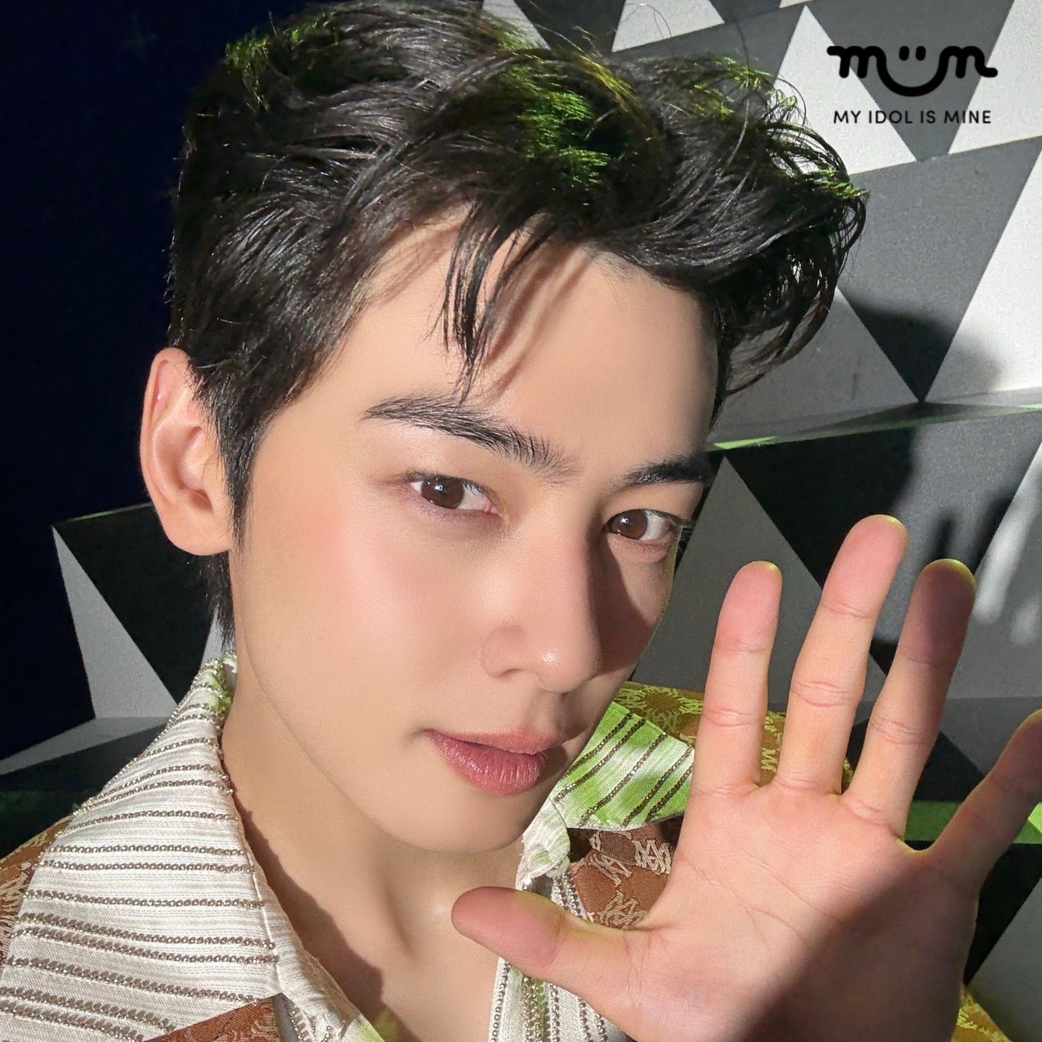 Behind-the-scenes cut of Cha Eunwoo