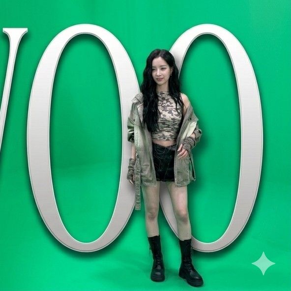 A moment captured by a fan of Yeonwoo