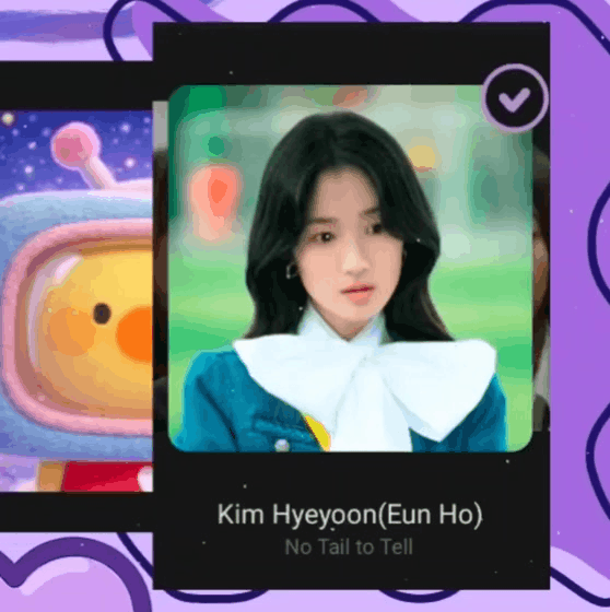 A moment captured by a fan of Kim Hyeyoon