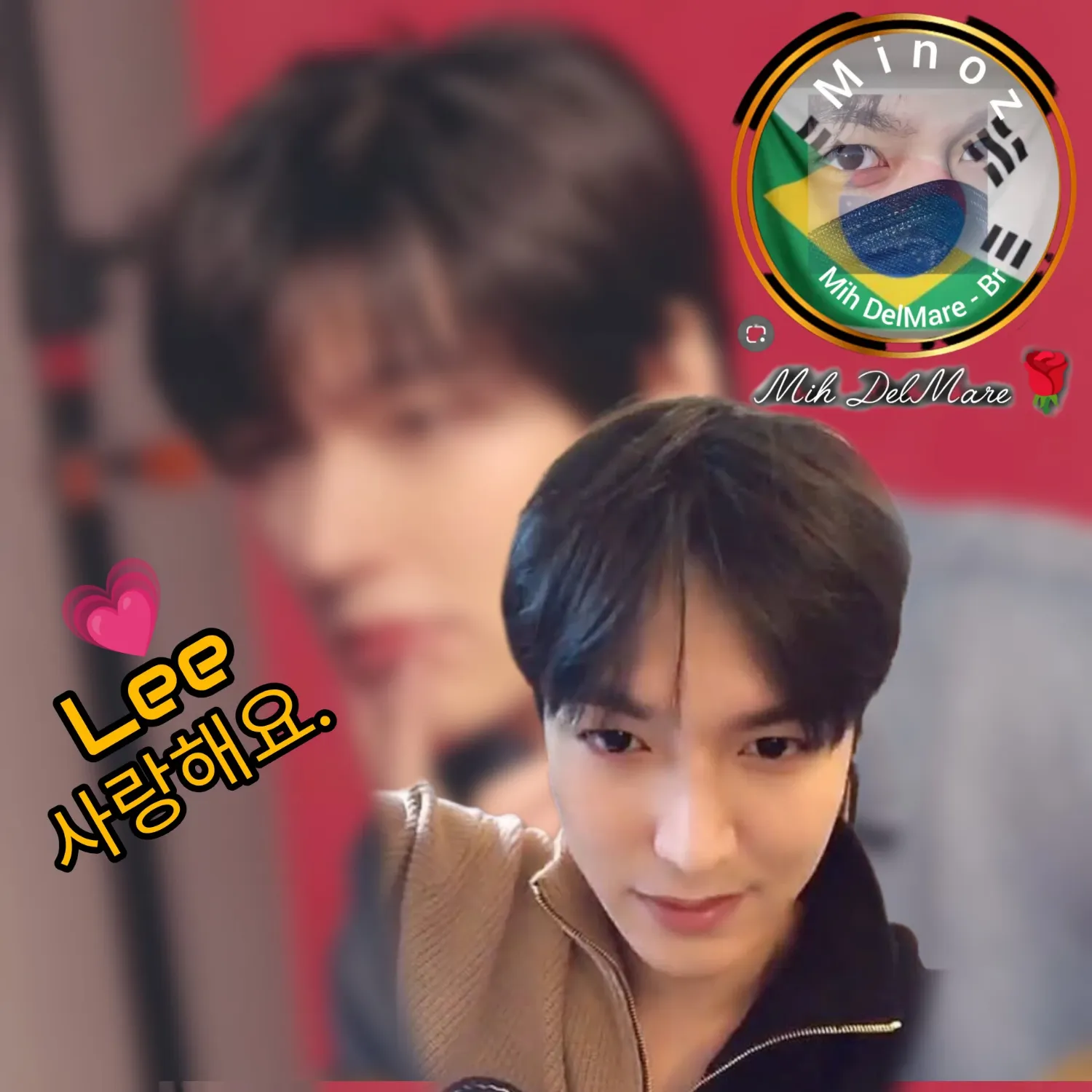 Behind-the-scenes cut of Lee Minho