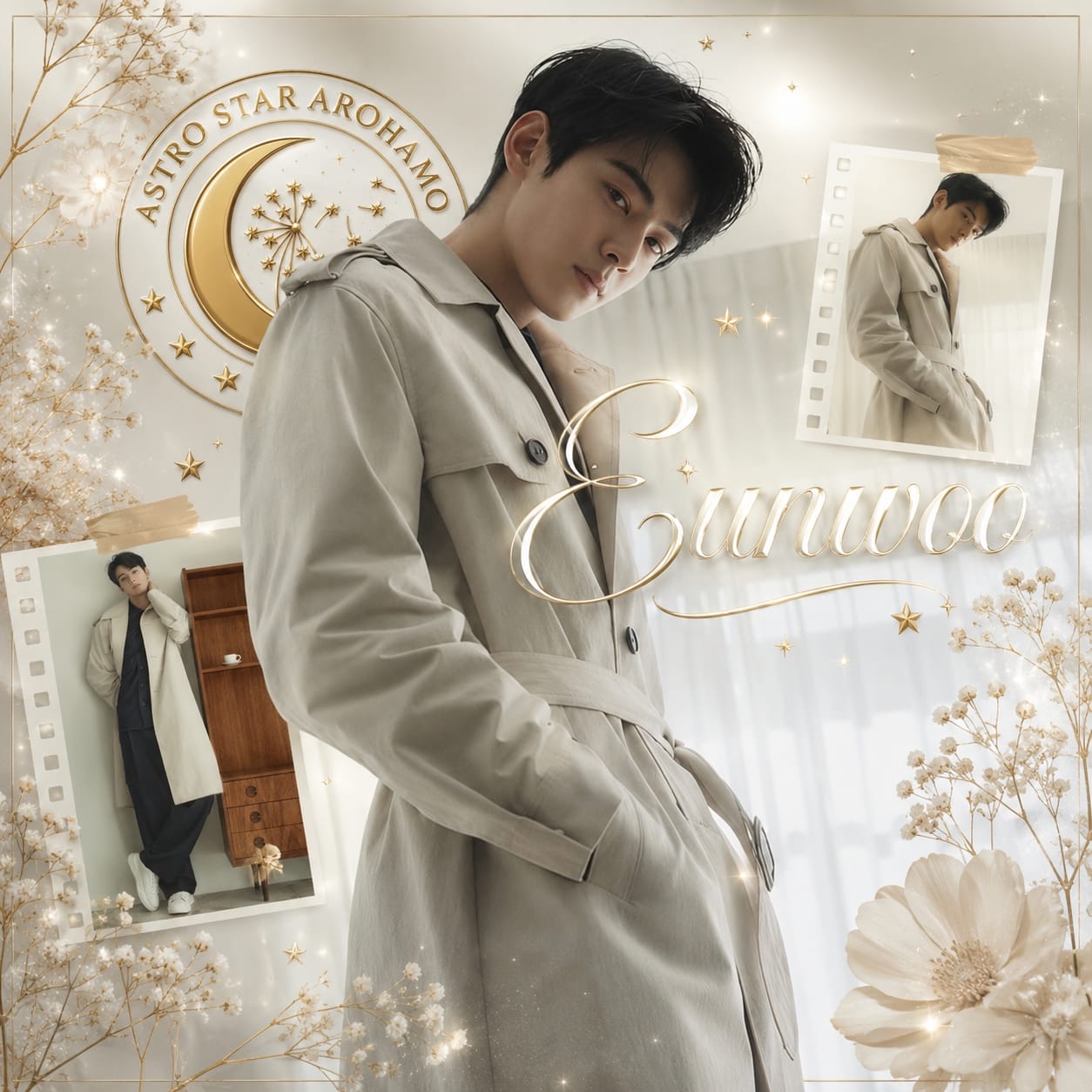 Recent activity shot of Cha Eunwoo