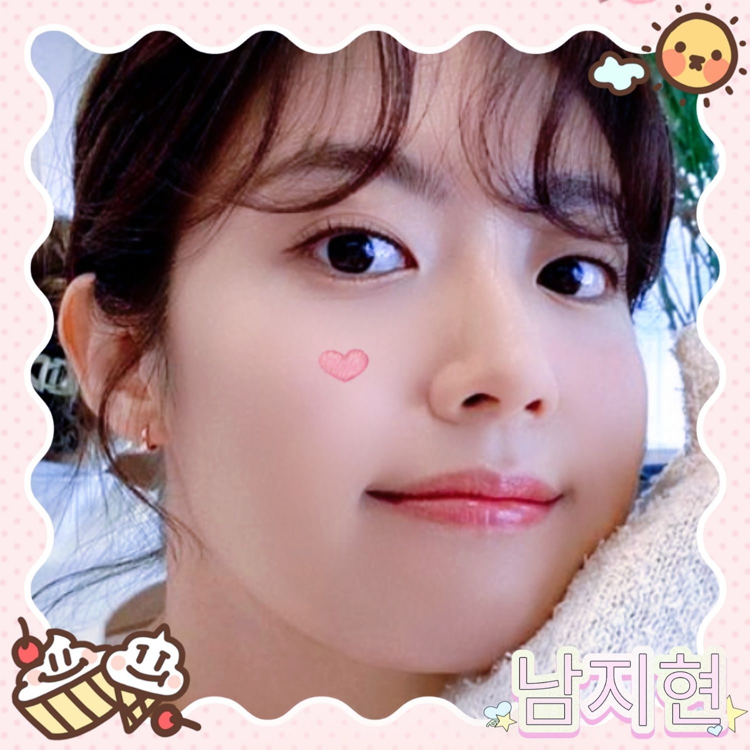 A moment captured by a fan of Nam Jihyeon