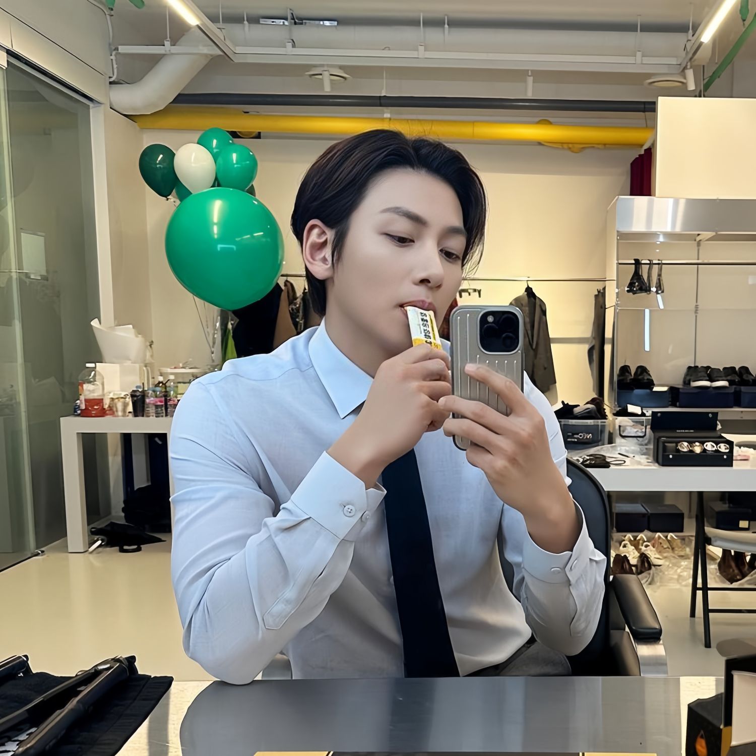 チ・チャンウクのビハインドカット