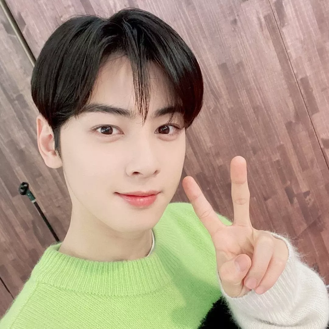 Recent activity shot of Cha Eunwoo
