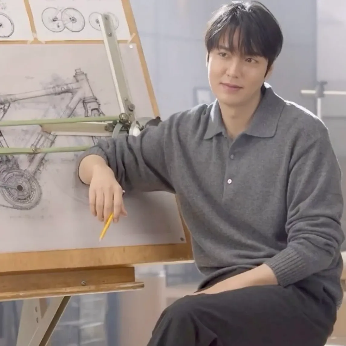 Recent activity shot of Lee Minho