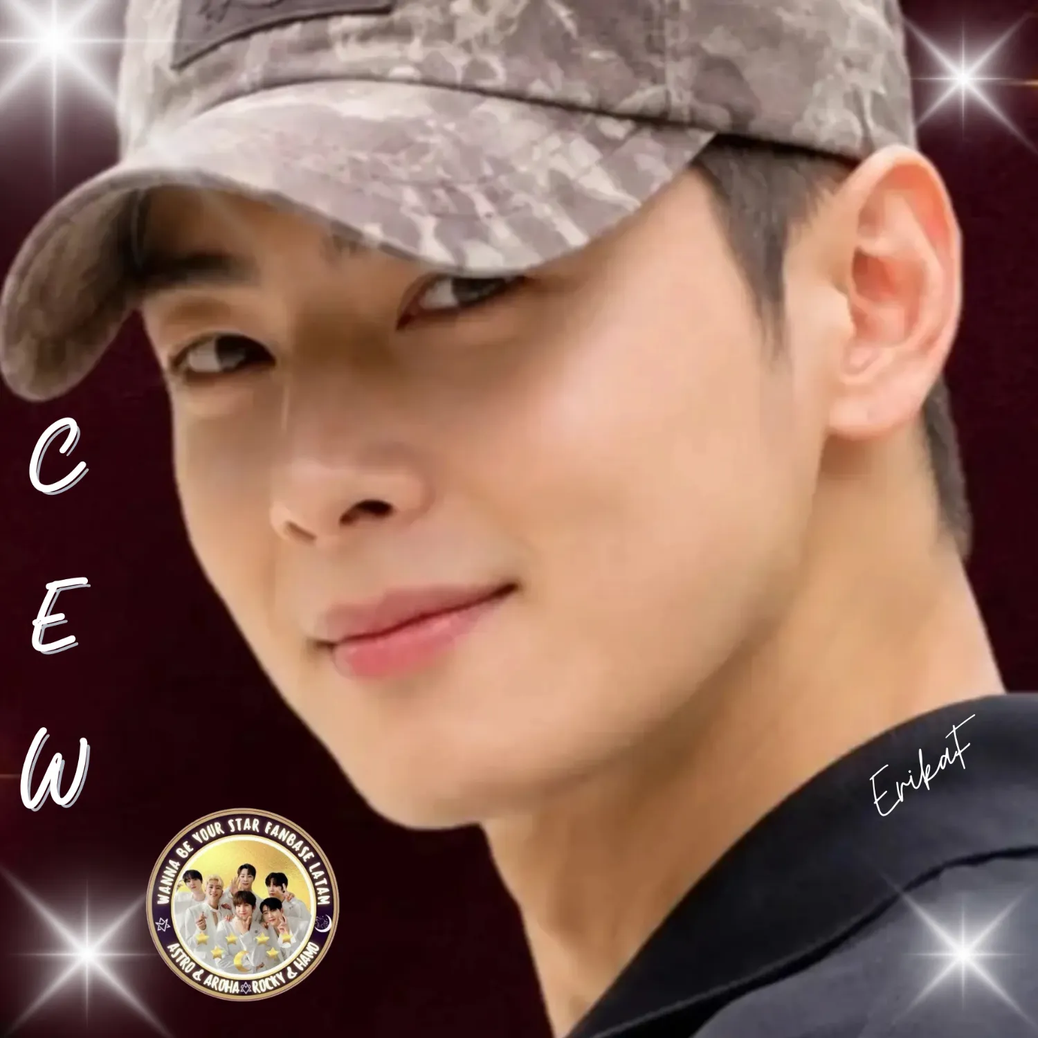 Recent activity shot of Cha Eunwoo