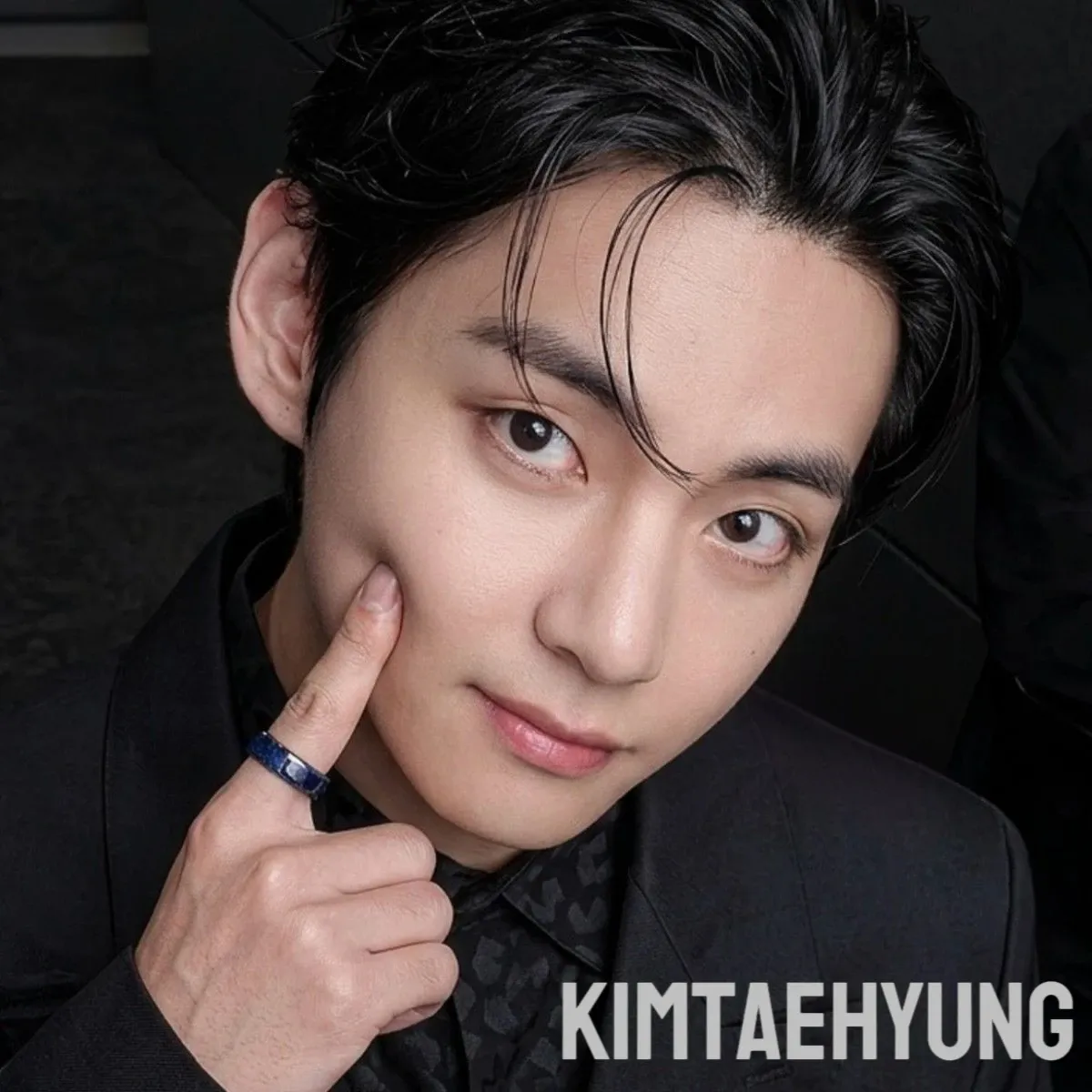 Recent activity shot of Kim Taehyung (V)
