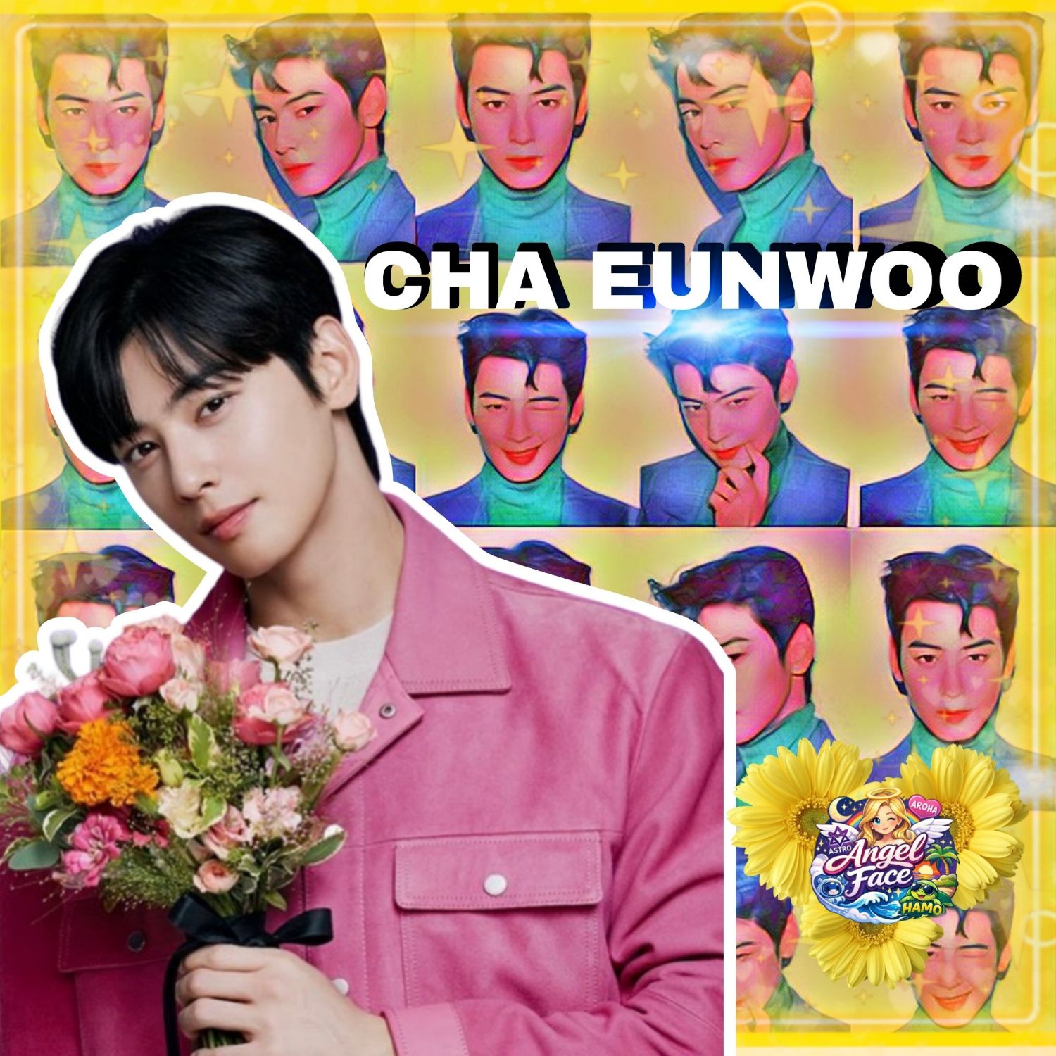 A moment captured by a fan of Cha Eunwoo