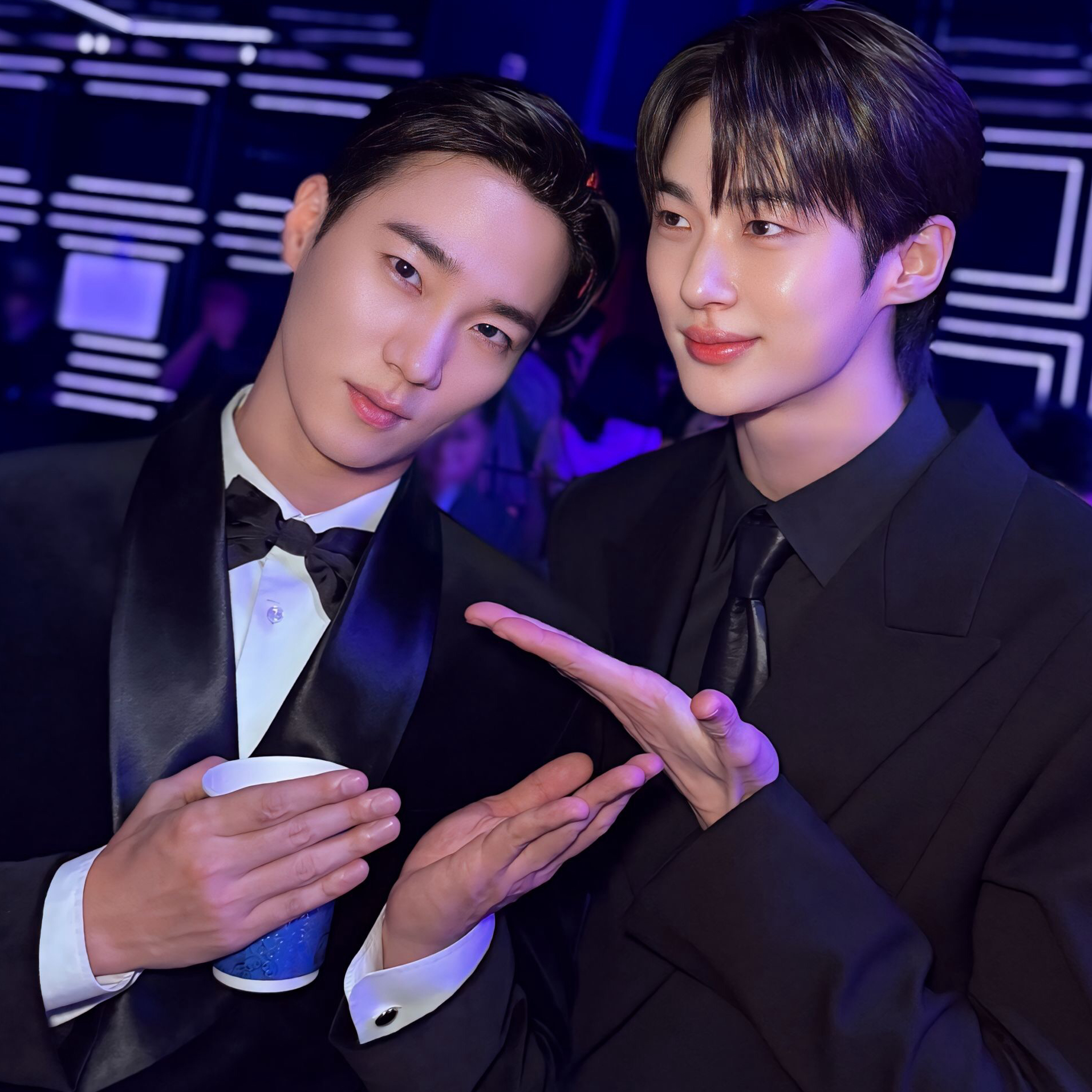 Behind-the-scenes cut of Lee Hongnae