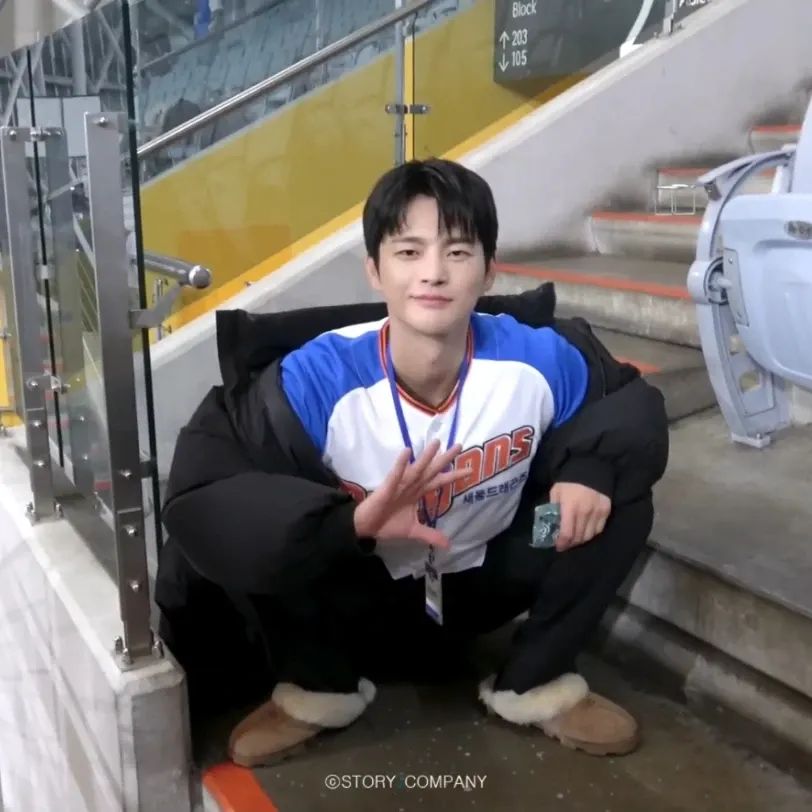 Behind-the-scenes cut of Seo Inguk