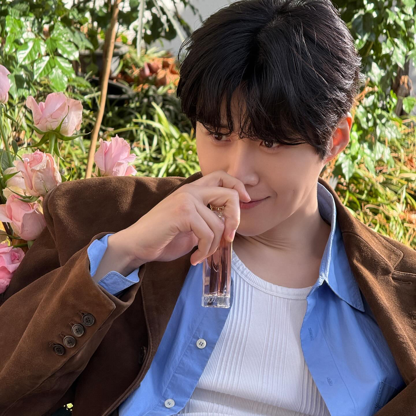 A moment captured by a fan of Kim Seonho