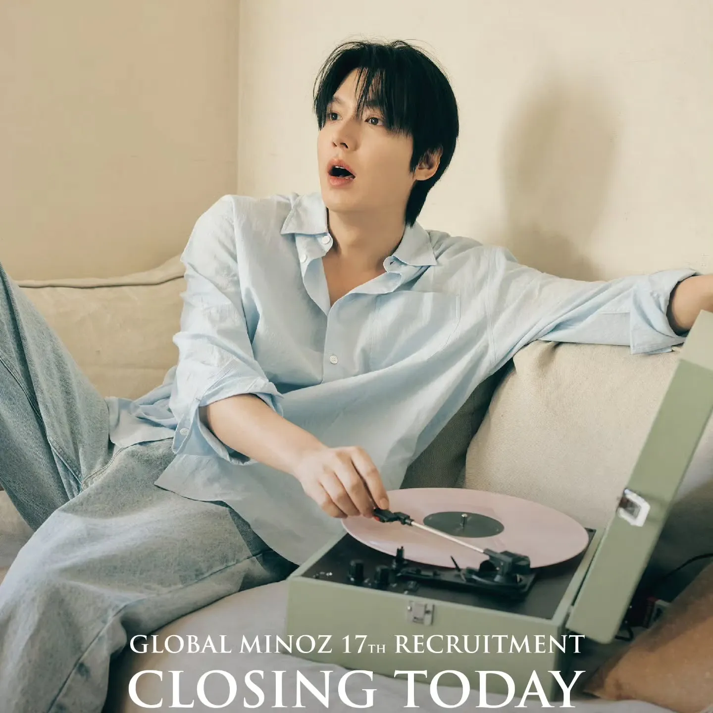 Behind-the-scenes cut of Lee Minho
